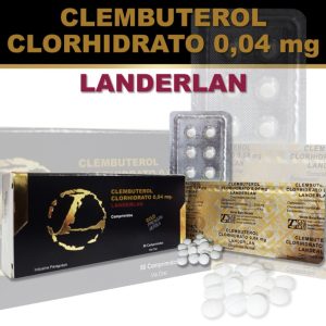 Clembuterol clorhidrato 0,04mg/50CP Landerlan