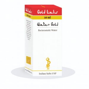 Água Bacterostática 10ml - Gold Labs