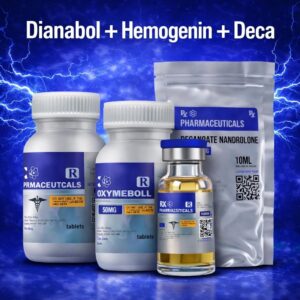 Combo 3X1: Dianabol + Hemogenin + Deca - RX Pharmaceuticals