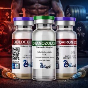 Combo 3X1: Boldenona + Stanozolol + Testo Enantato - Muscle Pharma